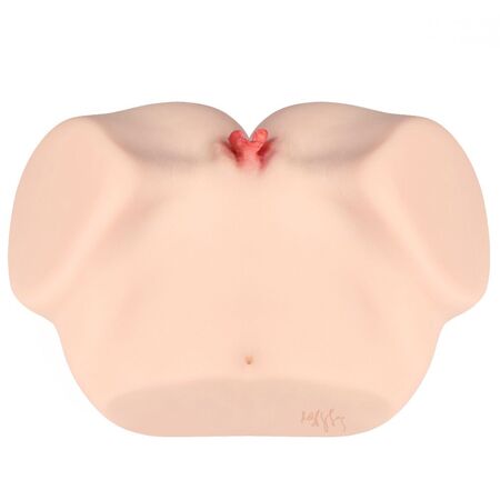 Мастурбатор-полуторс с двойным слоем материала Jenny Onahole Real Vagina